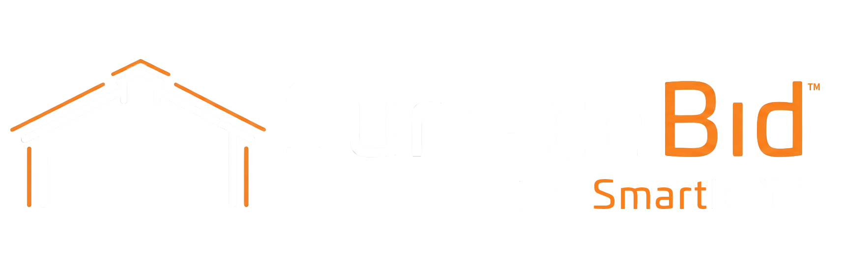 SurfaceBidTM transparent white